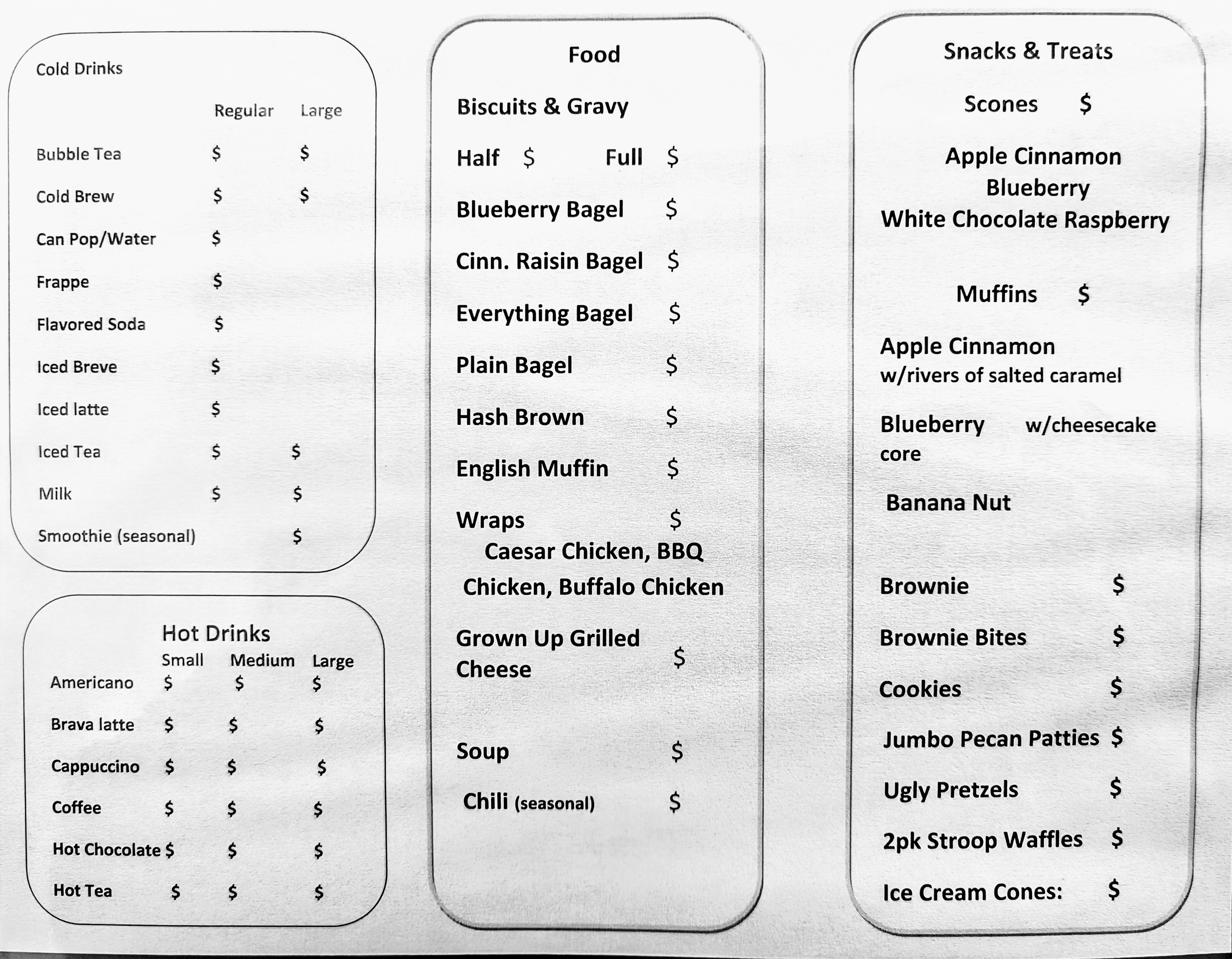A image of the food we offer.